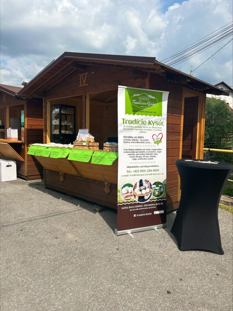 Stánok Tradície Kysúc na Oščadnických hodoch